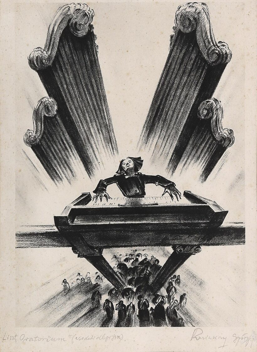 Ruzicskay György (1896 - 1993): "Liszt oratorium"