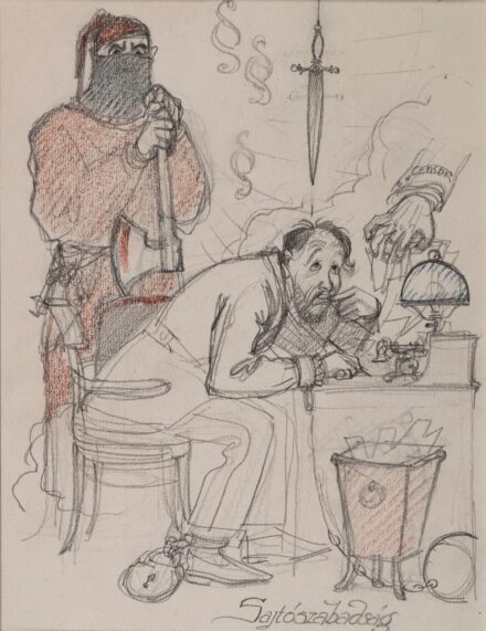 Tichy Kálmán (1888 - 1968): "Sajtószabadság"