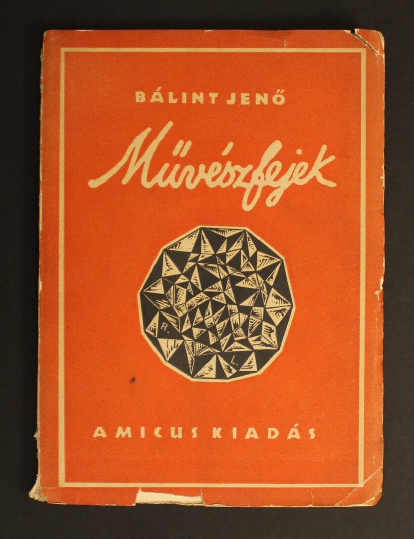 Bálint Jenő (1889 - 1945): "Művészfejek" (Önarcképek: Koszta, Vaszary stb) , 1929. Amicus
