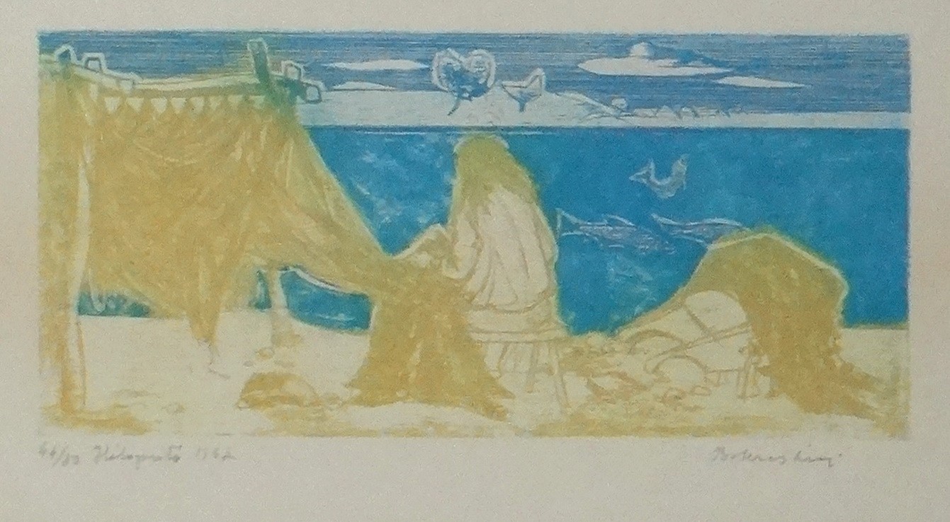 Bokros László (1928 - 2017): Hálójavító, 1962