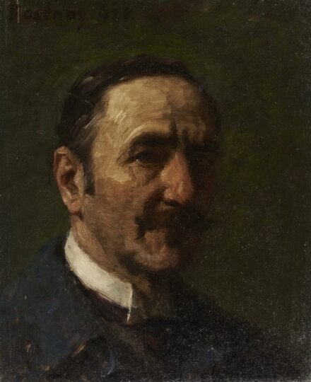 Bosznay István (1868-1944): Önarckép, 1928