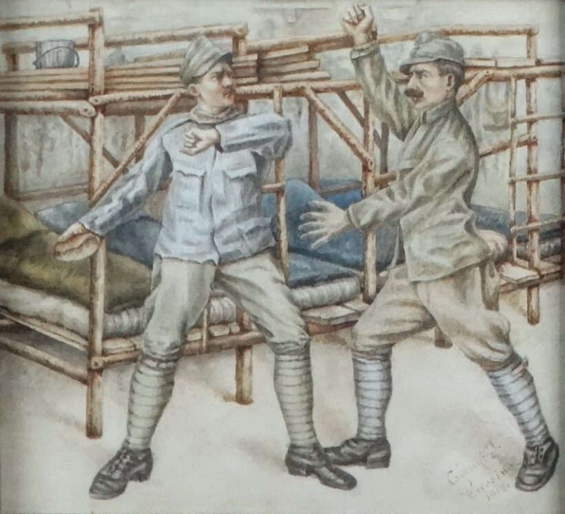 Csányi G.szignó: Cassino, 1918