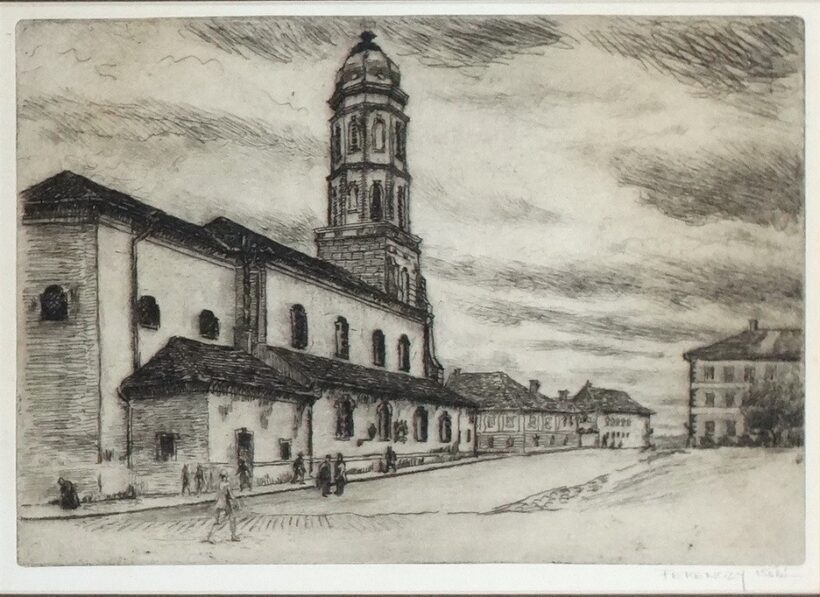 Ferenczy Valér (1885 - 1954): Városi utca
