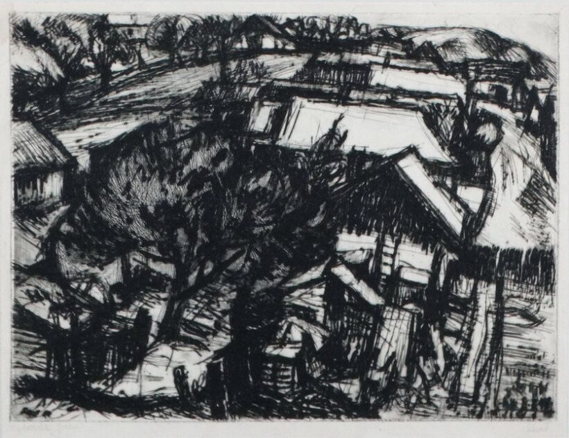 Kunt Ernő (1920 - 1994): Szlovák falu