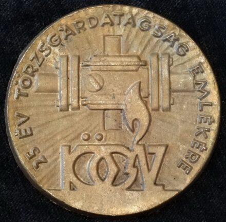 Renner Kálmán (1927-1994): 25 év törzsgárda tagság