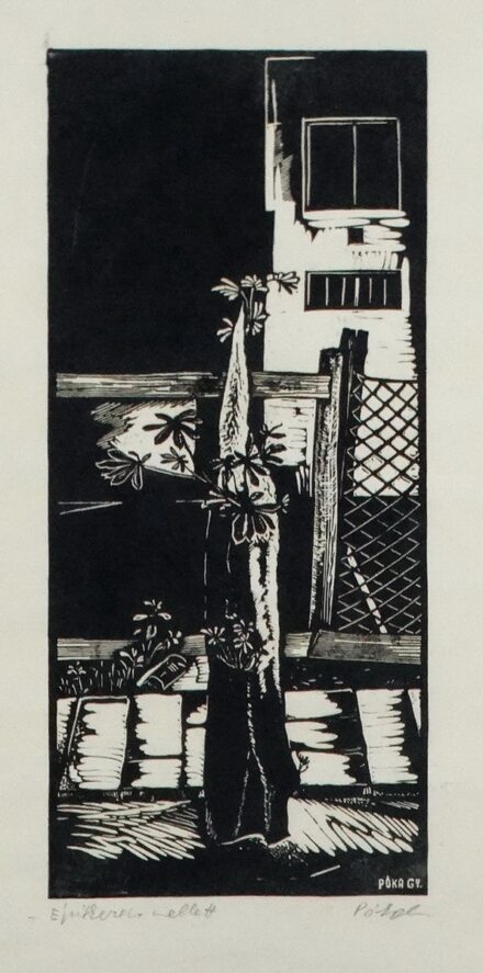 Póka György (1944): 3 linómetszet