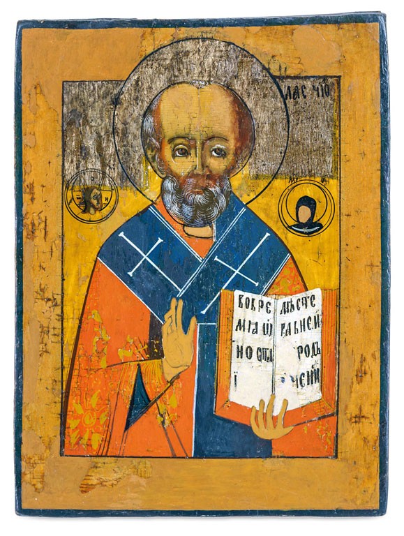 Orosz ikonfestő, 19. sz. vége: Szent Miklós