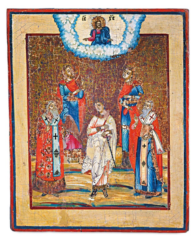 Orosz ikonfestő, 19. sz.: Ortodox szentek