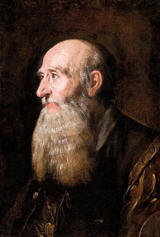 Velencei festő, 1600 körül: Szakállas férfi portréja