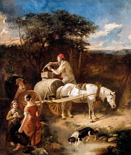 Witherington, Frederick  (1785-1865)-nak tulajdonított: Forrásnál