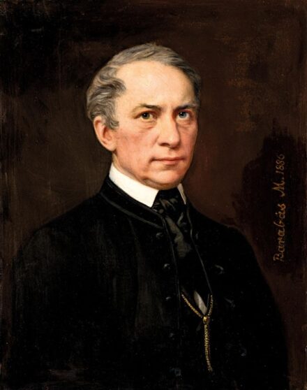 Barabás Miklós (1810-1898): Férfi portré, 1886