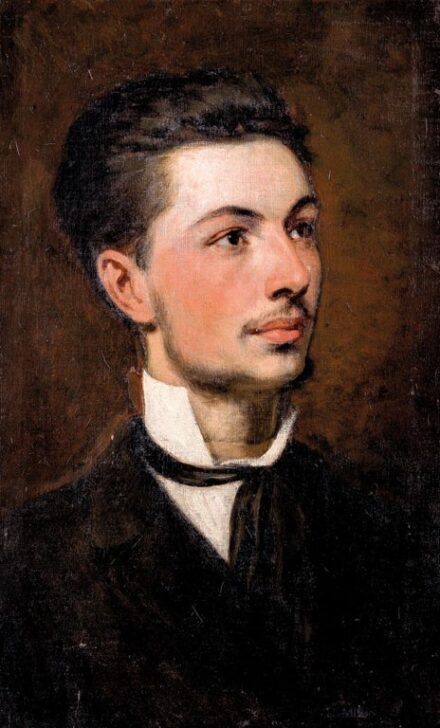 Lotz Károly (1833-1904): Zofahl Rudolf arcképe