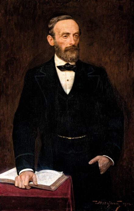 Margitay Tihamér (1859-1922): Férfi portré, 1902