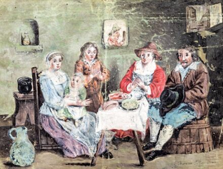 Palffy, Therese jelzéssel: Családi ebéd, 1789