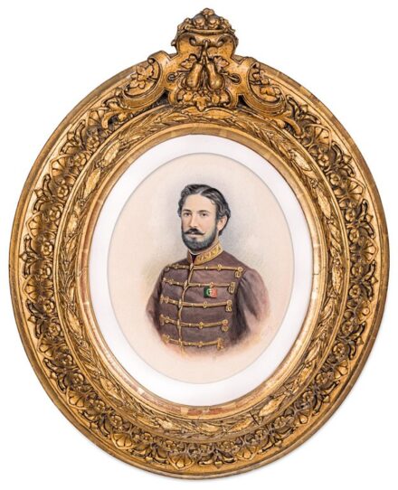 Axelisky jelzéssel: Sárkány József honvéd őrnagy portréja, 1848