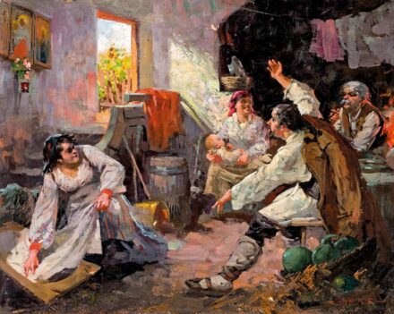 Vízkeleti Witman Eta (működött 1900 körül) : A mesélő
