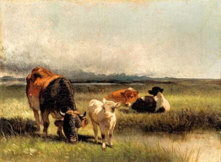 Bühlmayer, Conrad (1835-1883): Tehenek, 1876