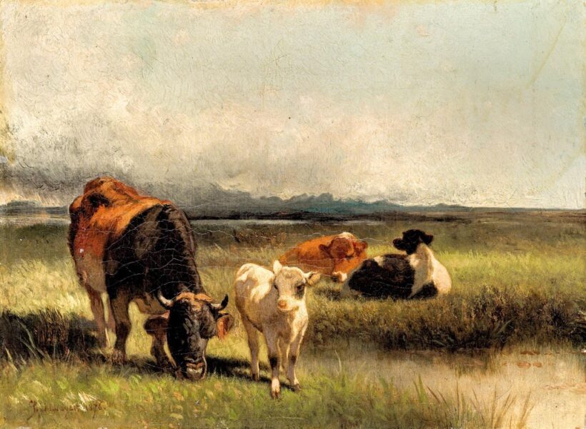 Bühlmayer, Conrad (1835-1883): Tehenek, 1876