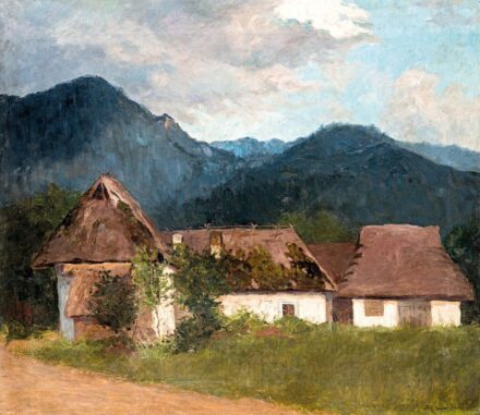 Szepesi Kuszka Jenő (1885-1948): Tátrai falu