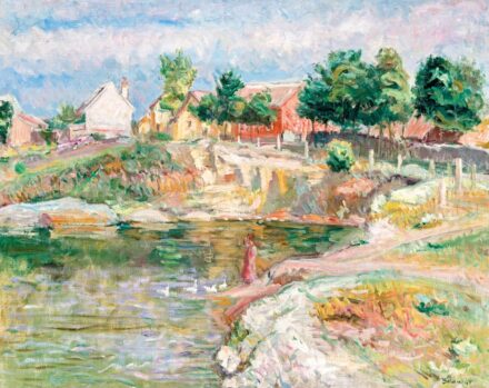 Boldizsár István (1897-1984): Faluvége