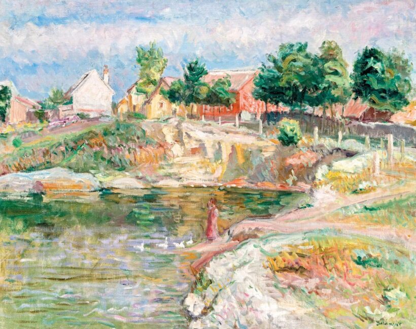 Boldizsár István (1897-1984): Faluvége