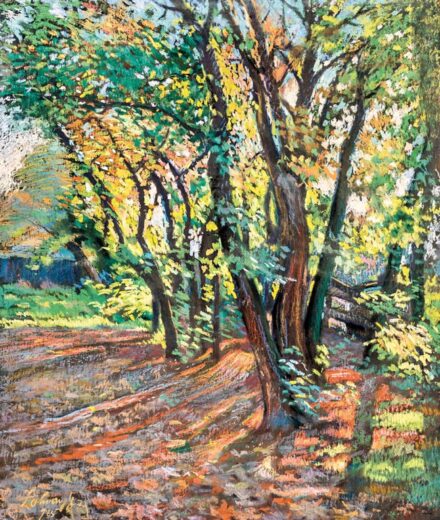 Zolnay Géza (1886-1965): Erdőrészlet, 1925