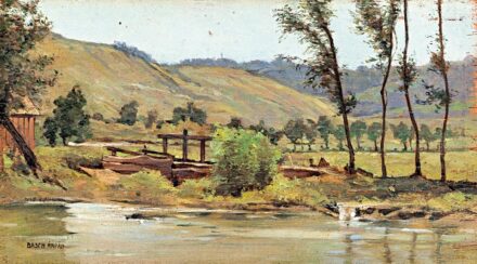 Basch Árpád (1873-1944): Folyópart