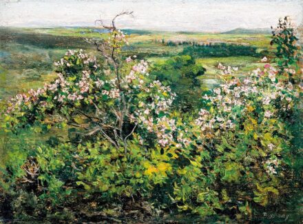 Bosznay István (1868-1944): Virágzó fák