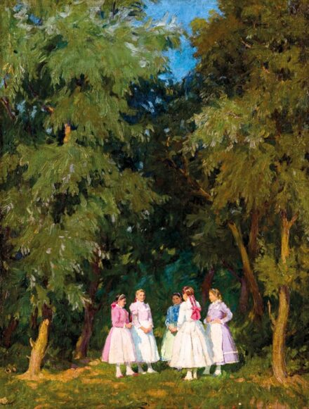 Nyilasy Sándor (1873-1934): Tápéi lányok