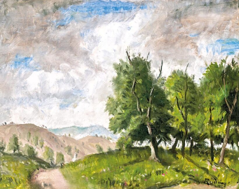 Rudnay Gyula (1878-1957): Bábonyi táj