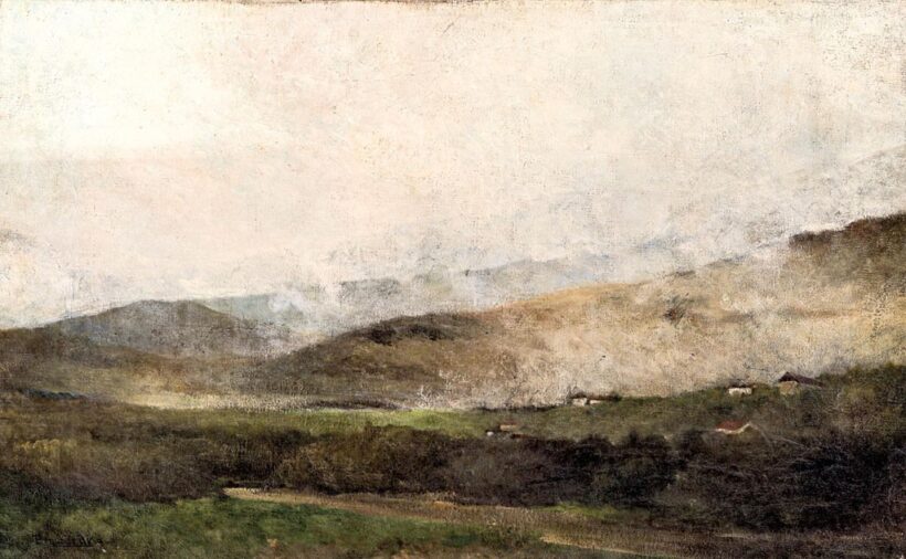 Benczúr Béla (1854-1941): Dombvidék