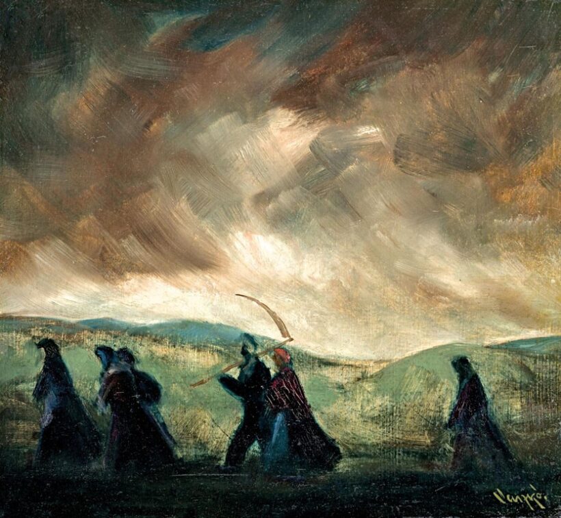 Vaszkó Ödön, Bilkei (1896-1945): Vihar előtt, 1925 körül