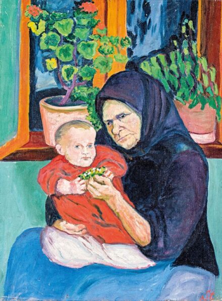 Stückgold, Stanislaus (1880-1933): Nagymama és unokája