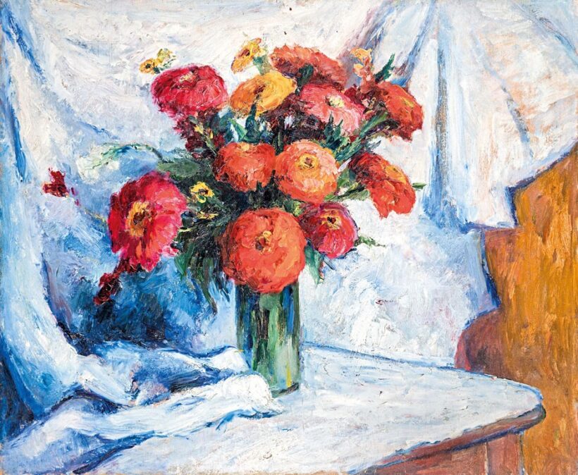 Vass Elemér (1887-1957): Virágcsendélet
