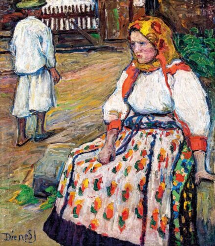 Dienes János (1884-1962): Kalotaszegi menyecske