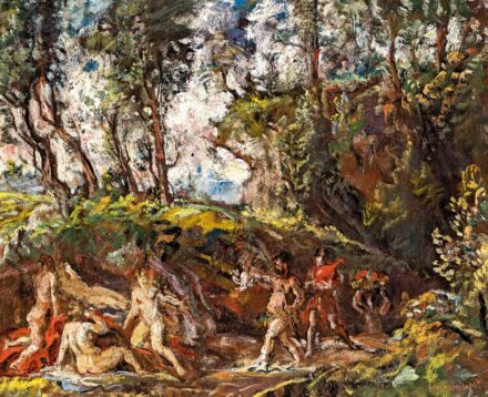 Herman Lipót (1884-1972): "Ősember idők", 1933