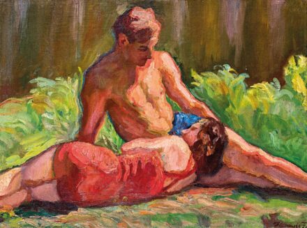 Dinnyés Ferenc (1886-1958): Strandon