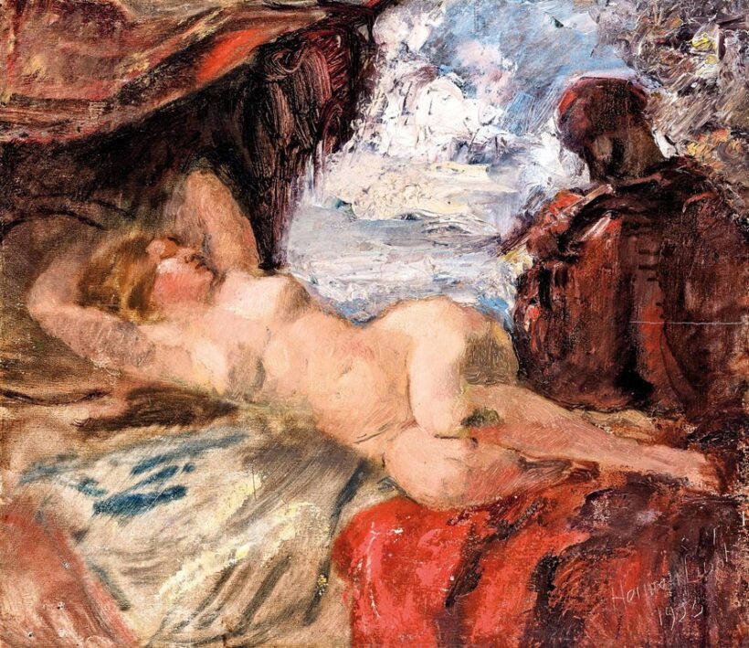 Herman Lipót (1884-1972): Alvó akt, 1925
