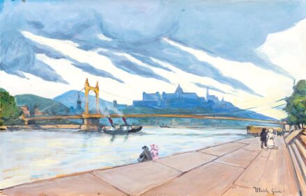 Ulrich Géza (1881-1943): Budapesti részlet
