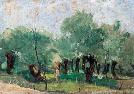 Endre Béla (1870-1928): "Tiszaparti fűzfák"
