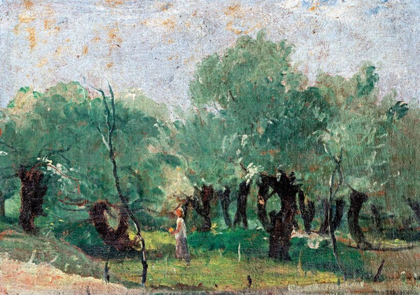 Endre Béla (1870-1928): "Tiszaparti fűzfák"