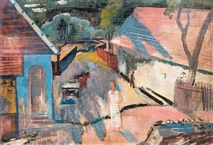 Szőnyi István (1894-1960): Zebegényi utca, 1935 körül