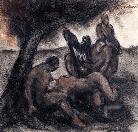 Istókovits Kálmán (1898-1990): Társaság a szabadban