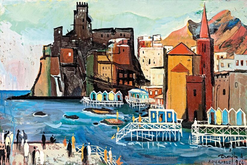 Demjén Attila (1926-1973): "Acicastello", 1964