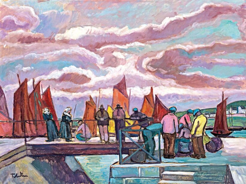 Tibor Ernő (1885-1945): Holland kikötő