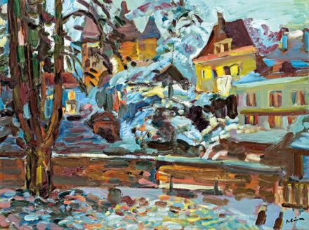 Schéner Mihály (1923-2009): Téli fények