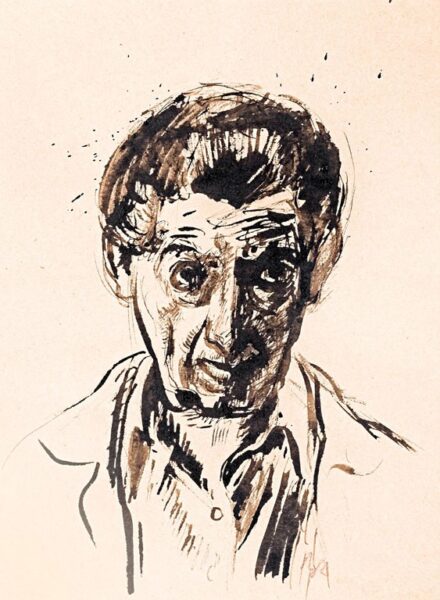 Berény Róbert (1887-1953): Önarckép