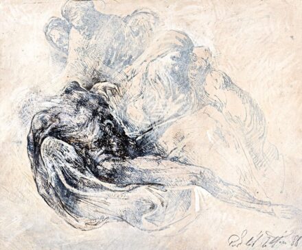 Porkoláb Zoltán (1962-): "Kis Pieta", 1988