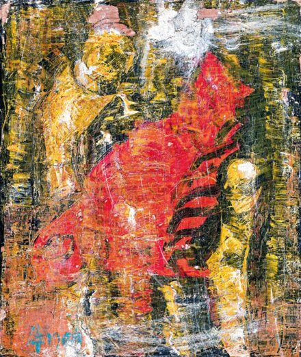 Aknay János (1949-): Alakok, 1969