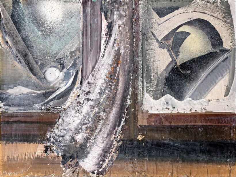 Kokas Ignác (1926-2009): "Téli világ", 1973
